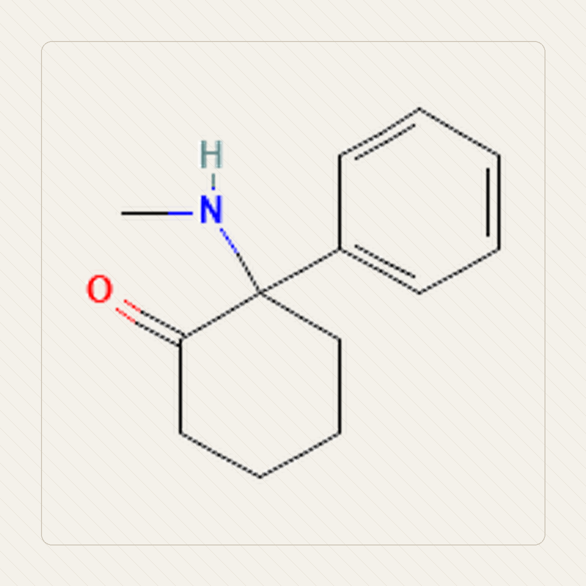 DCK, educational illustration of the molecular structure