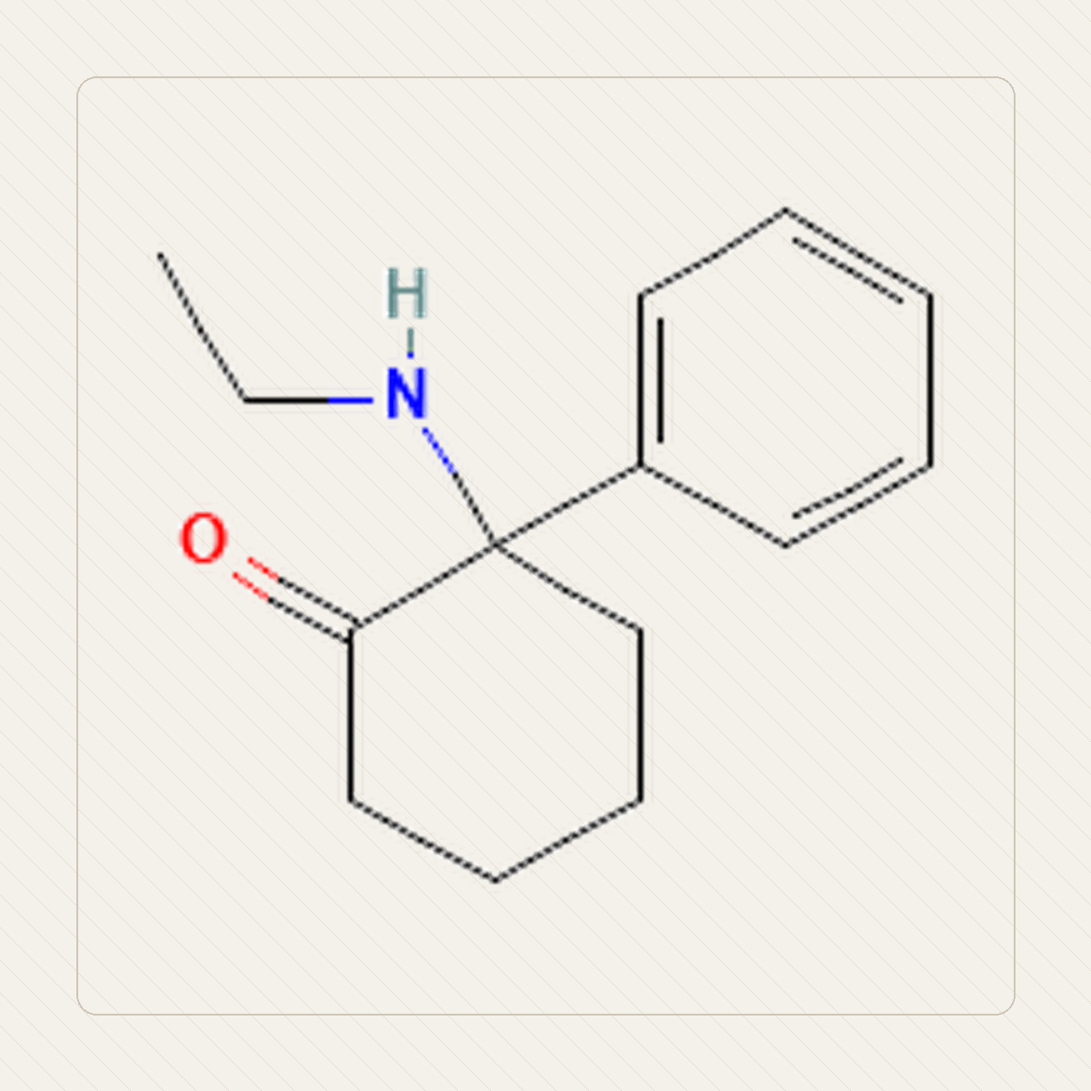O-PCE, educational illustration of the molecular structure